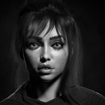 zbrush girl portrait2