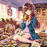 Afternoon in the seashell collection room