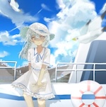 海と少女